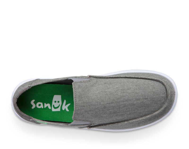 Sanuk Hi Five Men's Shoes Grey | Canada 292UZG